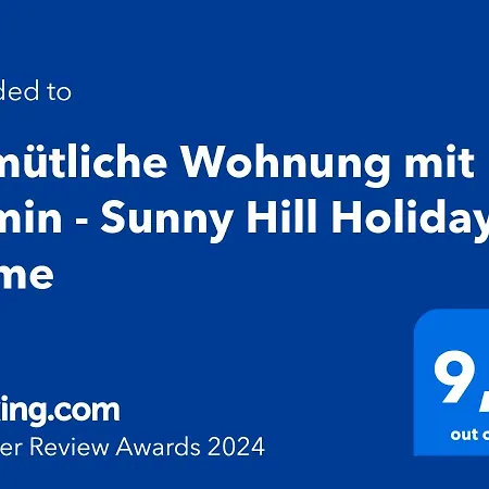 Апартаменты Gemuetliche Mit Kamin - Sunny Hill Echternacherbruck